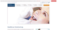 Desktop Screenshot of praxis-rupp.de