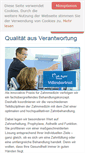 Mobile Screenshot of praxis-rupp.de